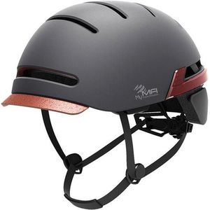 MFI E-ROAD START - Future Helm - Donkergrijs - M/L - Fietshelm