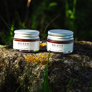 Belesa 100% natuurlijke cosmetica blush glow roos voor wangen, lippen en ogen 12g