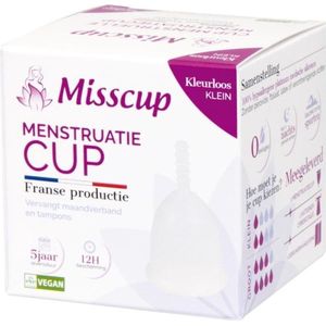Misscup - Menstruatie Cup - Groot - Kleurloos - 1ST