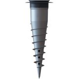 Gard & Rock® Gepatenteerd Grondanker met schroef – Grond Plug / Anker - Aluminium