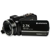 AGFA Photo Realimove CC2700 Digitale camcorder (2,7 K, 24 MP, 3 inch touchscreen, 18 x zoom, afstandsbediening, lithiumbatterij) zwart