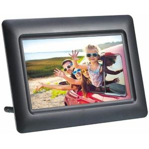 AGFAPHOTO - APF700 - Digitaal Fotolijstje - Zwart - 7 Inch - 1024 x 600 Pixels