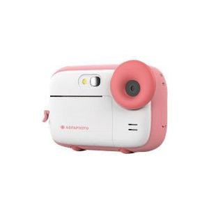 AgfaPhoto, Realkids Cam instant camera voor kinderen, Wit / Roze