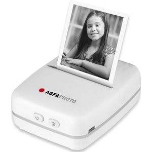 AgfaPhoto - Realipix Pocket P - Thermische Printer - Zwart - Zwart-wit Thermisch Drukpapier