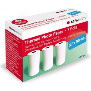 Agfaphoto - Papier - Zwart-Wit - Thermisch - 3 Rollen