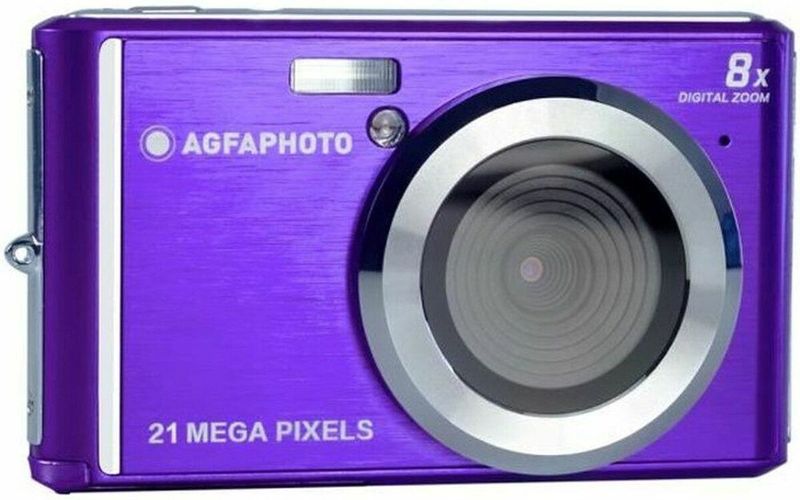 AGFAPHOTO - DC5200 - Digitale Camera - Paars - 21MP - Compacter Ontwerp