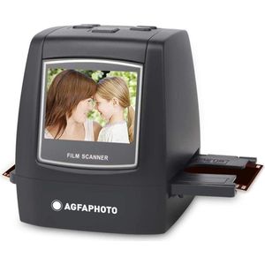 AGFA PHOTO Realiview AFS100 Digitale filmscanner, negatieve 35 mm/135 en dia's (10 MP, 2,4 inch LCD-scherm, zwart