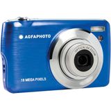 AGFA Realishot DC8200 Fotoapparaat, digitale camera, compacte camera (18 MP, Full HD, 2,7 inch LCD-display, 8 x optische zoom, lithium batterij en SD-kaart 16 GB), blauw