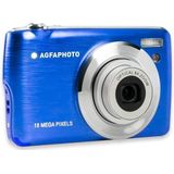 AGFA Realishot DC8200 Fotoapparaat, digitale camera, compacte camera (18 MP, Full HD, 2,7 inch LCD-display, 8 x optische zoom, lithium batterij en SD-kaart 16 GB), blauw