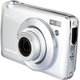 Agfa Realishot DC8200 Digitale camera, compact, 18 MP, Full HD, LCD-display, 2,7 inch, optische zoom 8 x, lithiumbatterij en SD-kaart 16 GB, grijs