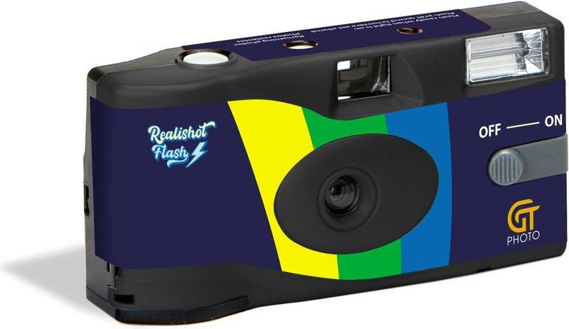 Realishot Flash Wegwerpcamera - 27 Opnames - Flitser - Alternatief Quicksnap