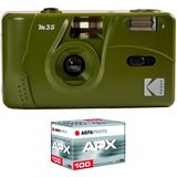 KODAK M35 - Digitale Camera - Zilver - 35 mm - Inclusief APX 100-film