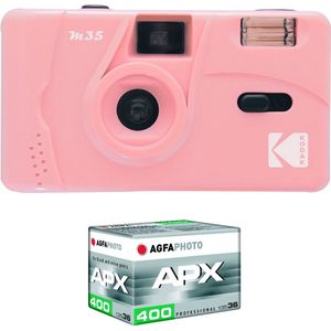 KODAK Oplaadbare camera M35-35 mm - Candy Pink