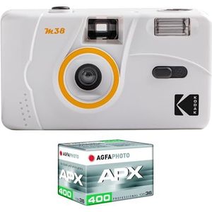Kodak M38 - Analoge Camera - Wit - Inclusief Fotorolletje