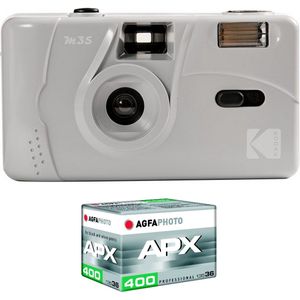 Kodak M35 - Analoge Camera (35mm) - Marble Grey - ISO 200/400 + fotorolletje