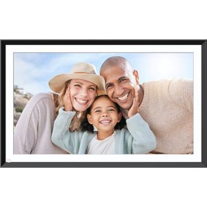 AgfaPhoto HD WiFi Realiview APF1560 WiFi Digitale Fotolijst, 32 GB geheugen, Touchscreen, Weerfunctie & Klok, Remote Sharing, Multimedia Display, Wandmontage - Resolutie 1200 x 800