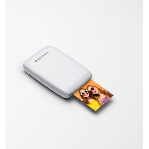 AgfaPhoto Mini P.2 – draagbare printer zink voor directe foto's – eenvoudig en snel printen – fotoprinter 75 x 50 mm draagbaar zonder inkt voor smartphones en tablets