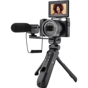 AgfaPhoto Realishot VLG-4K Vlogcamera - 5x Optische Zoom - Incl. Accessoires