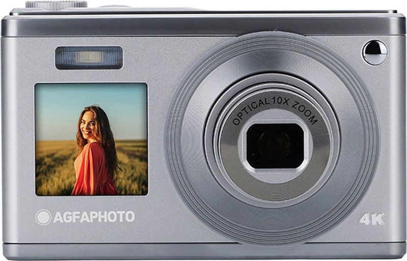 AgfaPhoto - Realishot DC9200 - Compactcamera - Zilver - 10x Zoom