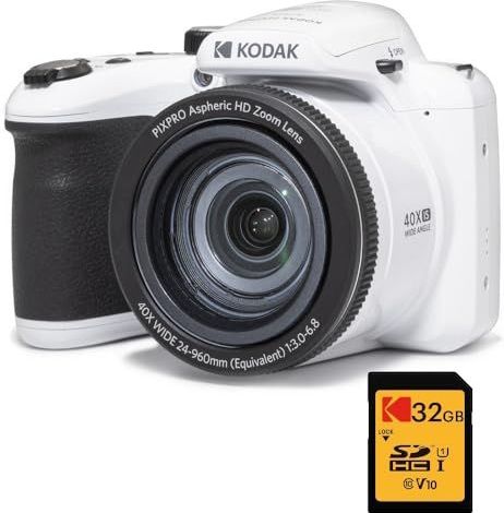KODAK Pixpro Astro Zoom AZ405 Digitale Camera - Wit - 20 Megapixel - X40 Zoom