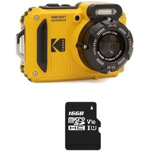 KODAK - Pixpro WPZ2 - Digitale Camera - Geel - Waterdicht tot 15 m