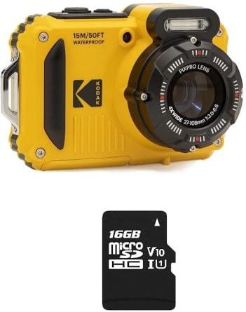 KODAK - Pixpro WPZ2 - Digitale Camera - Geel - Waterdicht tot 15 m
