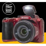 Kodak - Pixpro AZ255 - Digitale Camera - Rood - 16,35 MP - 25x Zoom - Full HD