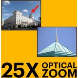 Kodak - Pixpro AZ255 - Digitale Camera - Rood - 16,35 MP - 25x Zoom - Full HD