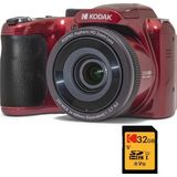 Kodak - Pixpro AZ255 - Digitale Camera - Rood - 16,35 MP - 25x Zoom - Full HD