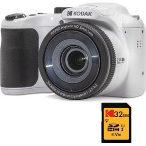 Kodak - Pixpro AZ255 - Camera - Wit - 16,35 MP - 25x Zoom - Full HD
