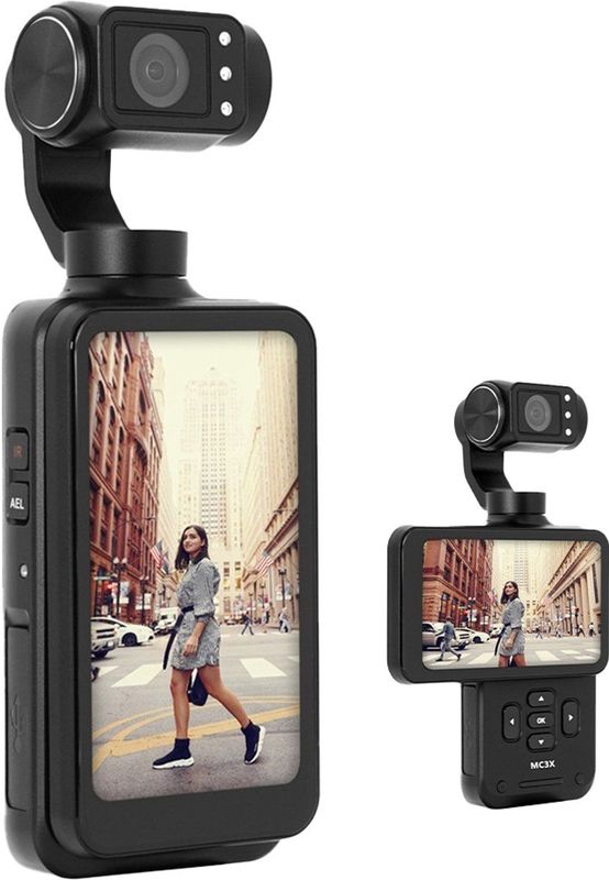 AGFAPHOTO Mini DV Gimble Camera MC3X Realishot - Zwart