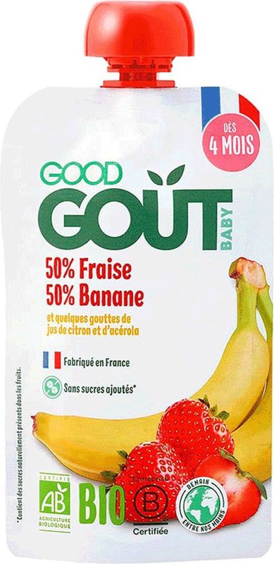 Good Goût Aardbei Banaan 120 Beslag