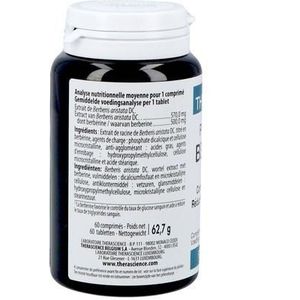 Physiomance - Berberine - Voedingssupplement - 500 mg - 60 Tabletten