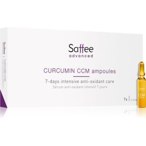 Saffee Advanced Curcumin Ampoules - 7-days Intensive Anti-oxidant Care ampul – 7-daagse intensieve behandeling met curcumine