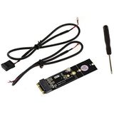 KALEA-INFORMATIQUE M2 E Key Adapter - Compatibel met Intel 7265 8260 8265 9060