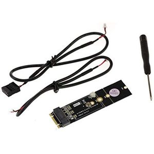 KALEA-INFORMATIQUE M2 E Key Adapter - Compatibel met Intel 7265 8260 8265 9060