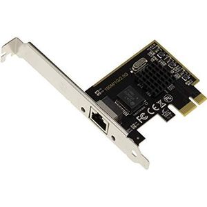 KALEA-INFORMATIQUE PCIe 2.5 Gigabit ethernet 10 100 1000 1G 2.5G netwerkcontrollerkaart met RJ45-connector en Realtek RTL8125 chipset