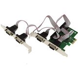 KALEA-INFORMATIQUE - PCI Express - Besturingskaart - 4-poorts - AX99100 Chipset