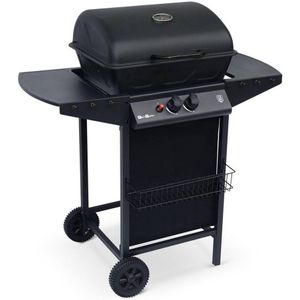 sweeek - Gasbarbecue, 2 branders met grilloppervlak 48,5x37,5cm