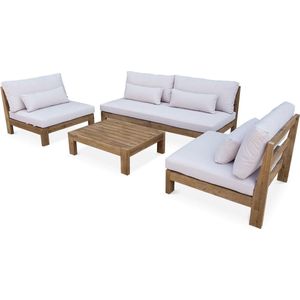 sweeek - Loungeset xxl, 5 zitplaatsen