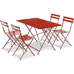 sweeek - Bistroset 4 stoelen