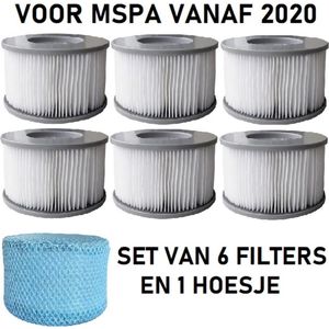 sweeek - Set van 6 filterpatronen voor mspa