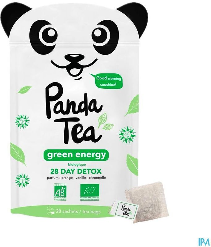Panda - Green Energy - Instantthee - Groen - 28 Zakjes