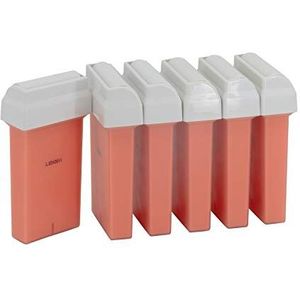 EPILWAX S.A.S Waspatron, 50 ml, navulverpakking, 6 stuks, compatibel met Veet EasyWax