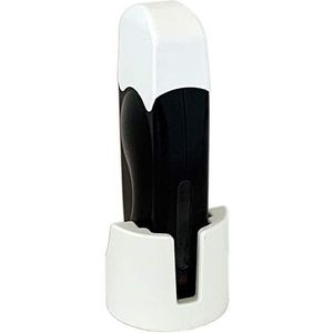 EpilWax Waxverwarmer voor rollen 100 ml met basis, waxwarmer voor reservepatronen (afzonderlijk met basis, zwart)