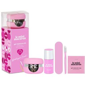 Le Mini Macaron Gel Manicure Kit Bubblegum Crush 10 ml