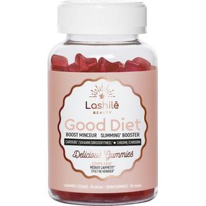 Lashilé Beauty Good Diet - Afslankpillen voor snel Afvallen - Fatburner - L-Tyrosine - 60 gummies