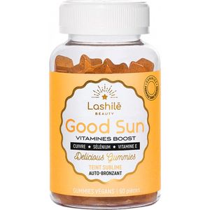 Lashilé Beauty Good Sun Vitaminen Boost Teint Sublime Auto-Bronzant 60 Gummies