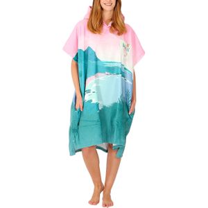 After Essentials - Destination Hawaii - Poncho - Marine Blauw