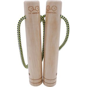 YY Vertical Twins Cylinder Trainingsgrepen (wood /bruin)